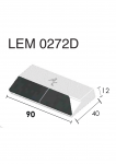 Návarový segment LEM 0272G (40x90x12 mm) Agricarb