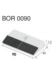 Návarový segment BOR 0090 (40x90x12 mm) Agricarb