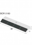Návarový segment BOR 0180 (40x180x12 mm) Agricarb