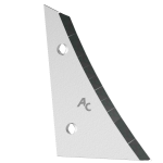 Výměnný díl (trojúhelník) Kverneland s karbidovým plátkem ETK 0250D (pravý) Agricarb