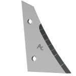 Výměnný díl (trojúhelník) Kverneland s karbidovým plátkem ETK 0250D (pravý)