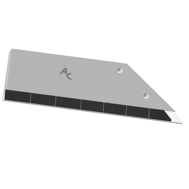 Křídlo Lemken s karbidovým plátkem ADL 360D (pravé) Agricarb