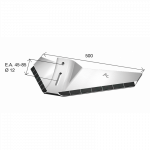 Křídlo Quivogne s karbidovým plátkem ADQ 5012 Agricarb