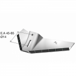 Křídlo Quivogne s karbidovým plátkem ADQ 5014 Agricarb